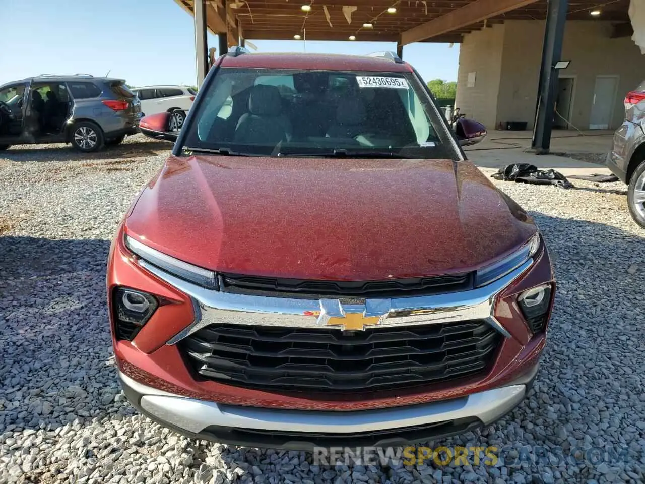 5 fotografías del automóvil dañado KL79MPSL4RB218047 CHEVROLET TRAILBLZR 2024
