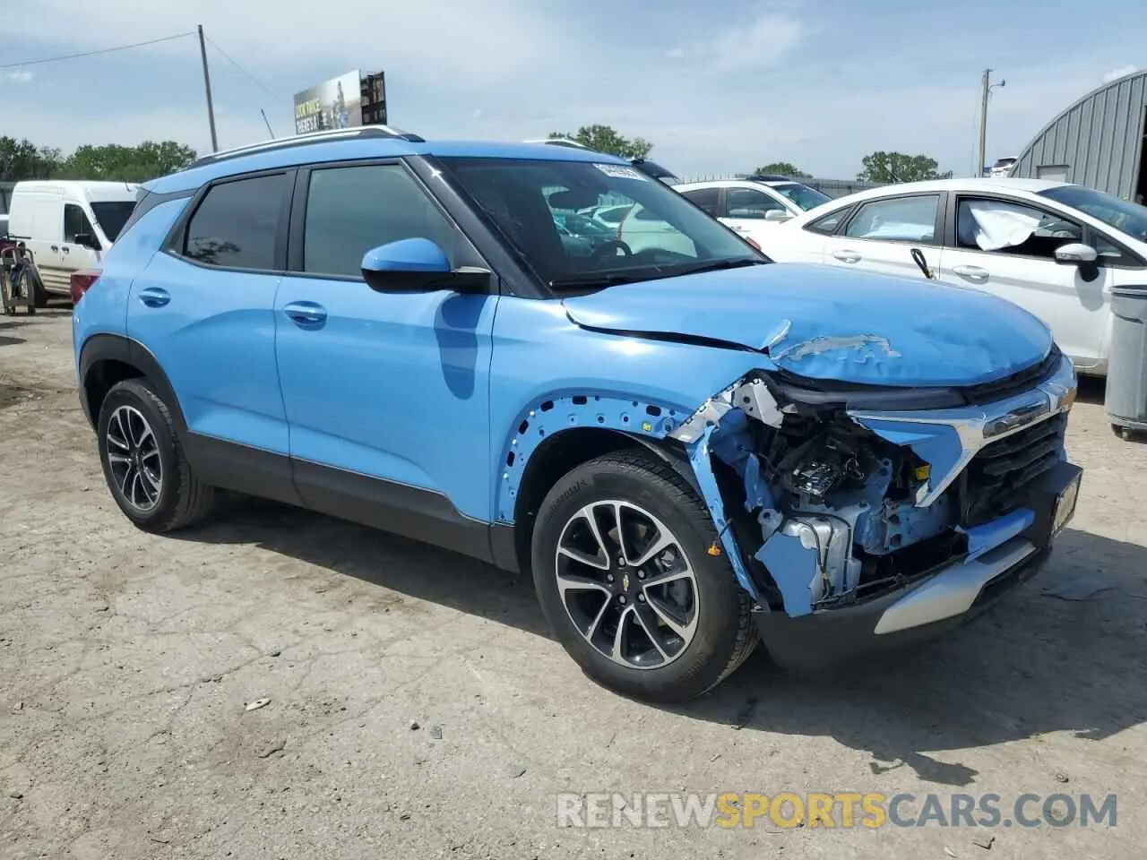 4 fotografías del automóvil dañado KL79MPSL5RB083693 CHEVROLET TRAILBLZR 2024