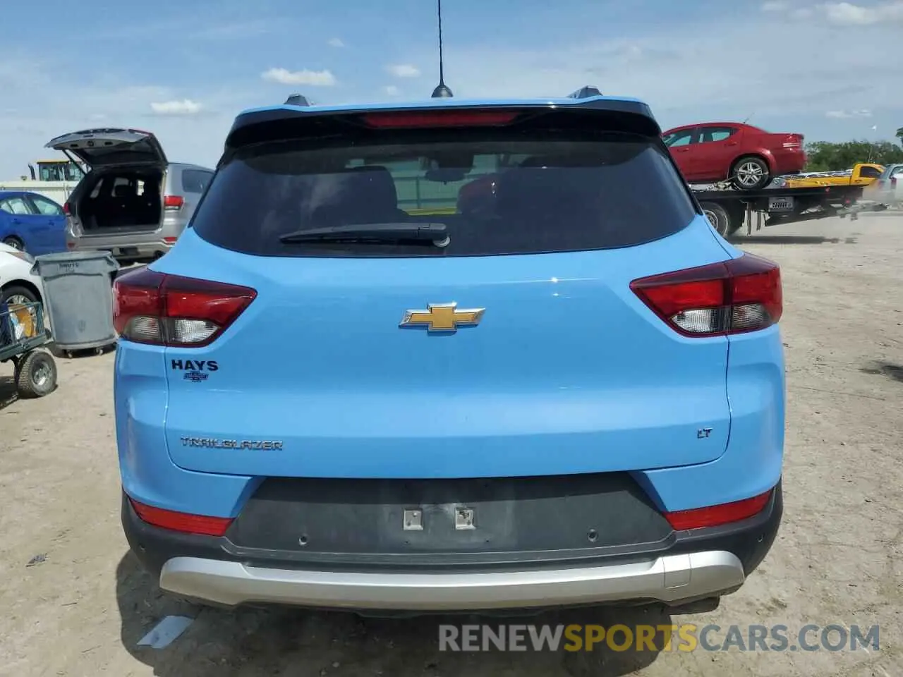 6 fotografías del automóvil dañado KL79MPSL5RB083693 CHEVROLET TRAILBLZR 2024