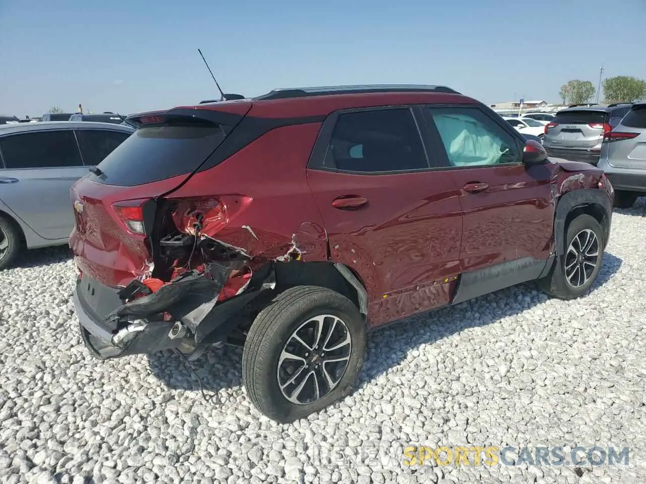 3 fotografías del automóvil dañado KL79MRSL2RB045866 CHEVROLET TRAILBLZR 2024