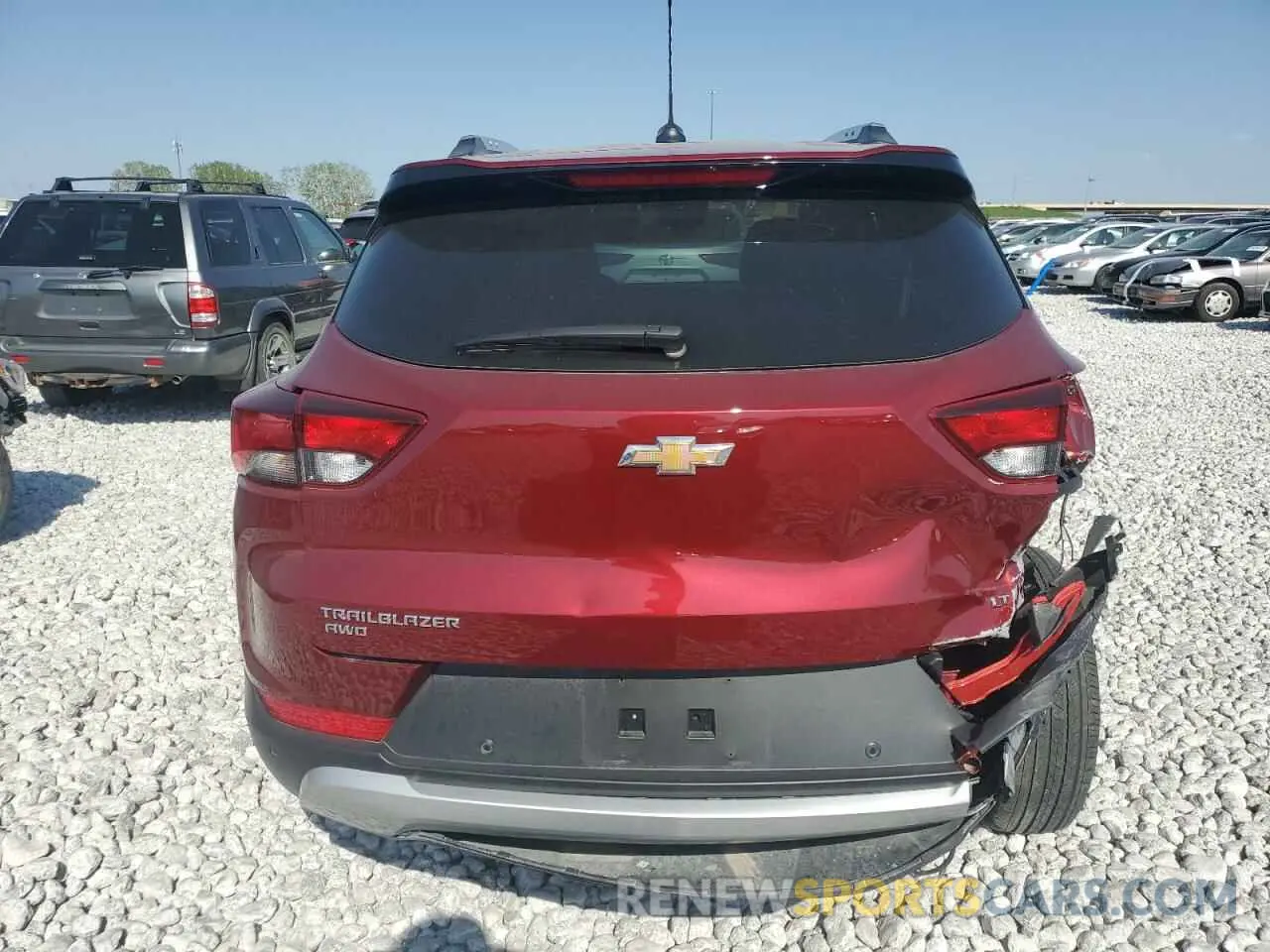 6 fotografías del automóvil dañado KL79MRSL2RB045866 CHEVROLET TRAILBLZR 2024