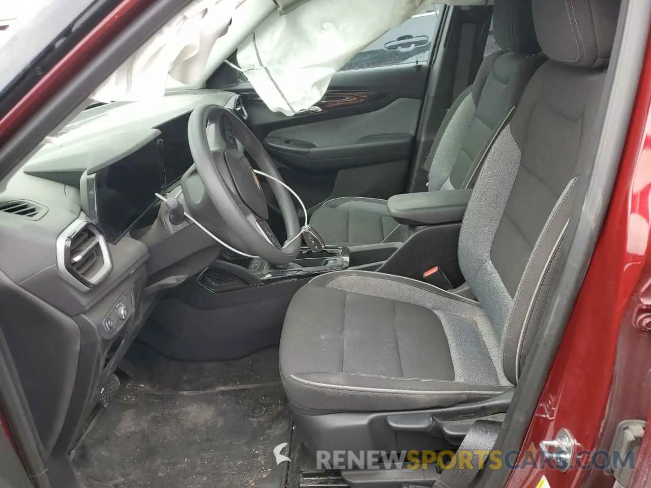 7 fotografías del automóvil dañado KL79MRSL2RB045866 CHEVROLET TRAILBLZR 2024