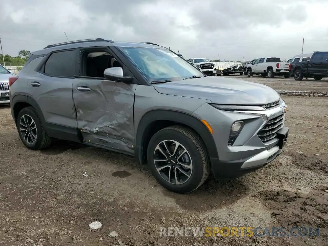4 fotografías del automóvil dañado KL79MRSL3RB038019 CHEVROLET TRAILBLZR 2024