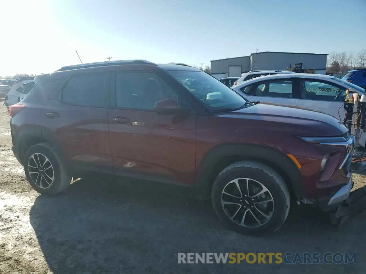 4 fotografías del automóvil dañado KL79MRSL4RB028924 CHEVROLET TRAILBLZR 2024