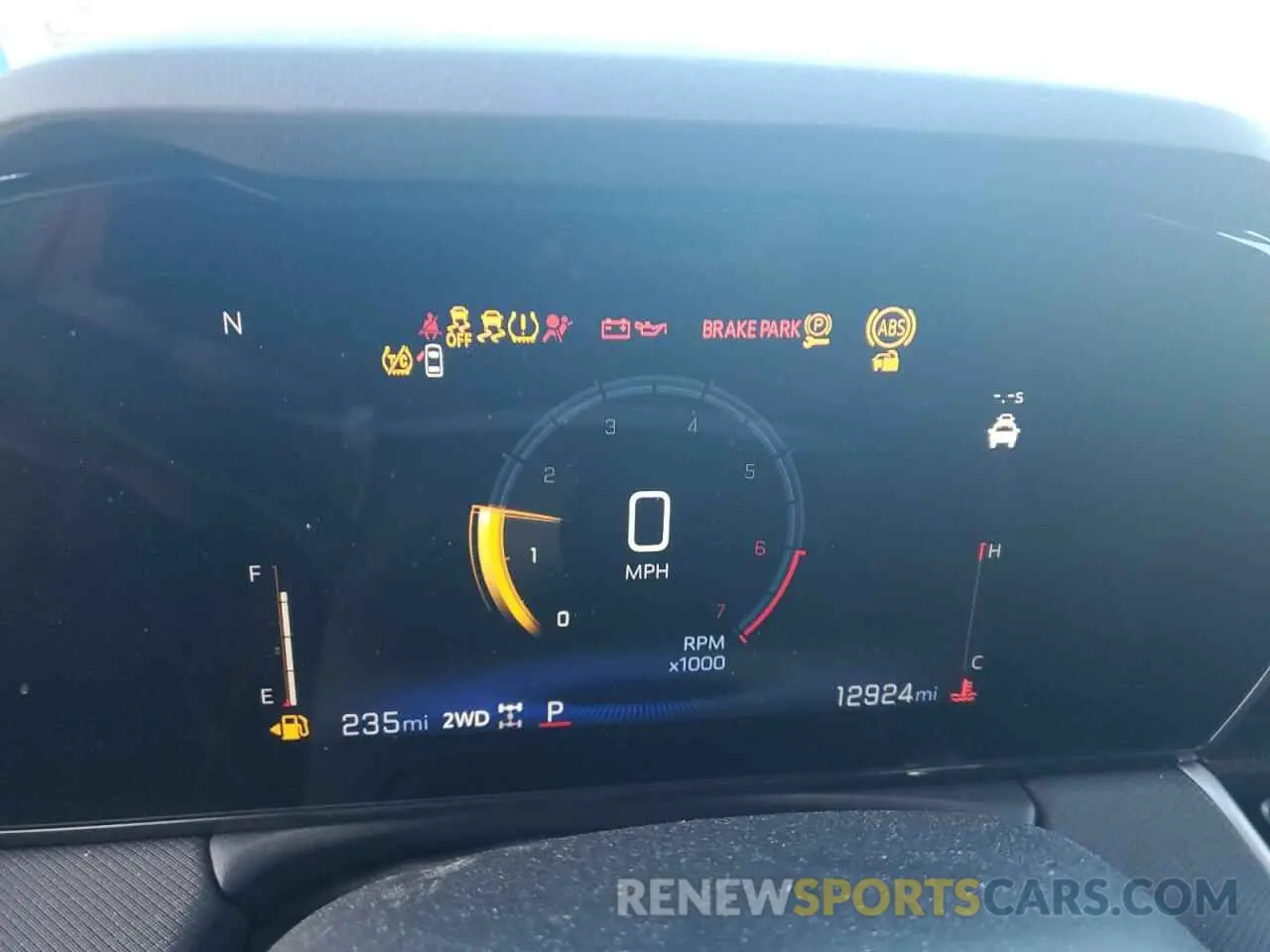 9 fotografías del automóvil dañado KL79MRSL4RB028924 CHEVROLET TRAILBLZR 2024