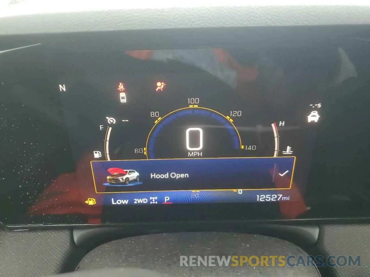9 fotografías del automóvil dañado KL79MSSL2RB050959 CHEVROLET TRAILBLZR 2024