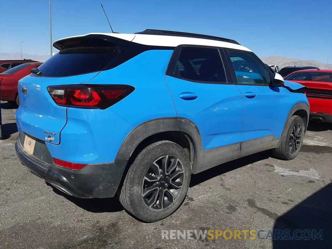 3 fotografías del automóvil dañado KL79MSSL8RB085618 CHEVROLET TRAILBLZR 2024
