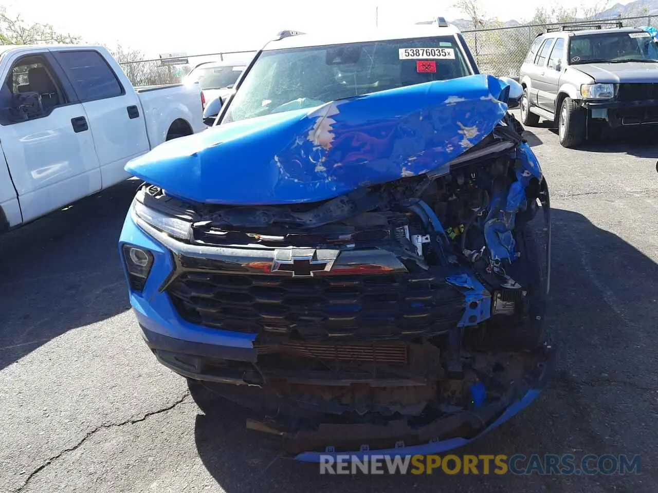 5 fotografías del automóvil dañado KL79MSSL8RB085618 CHEVROLET TRAILBLZR 2024