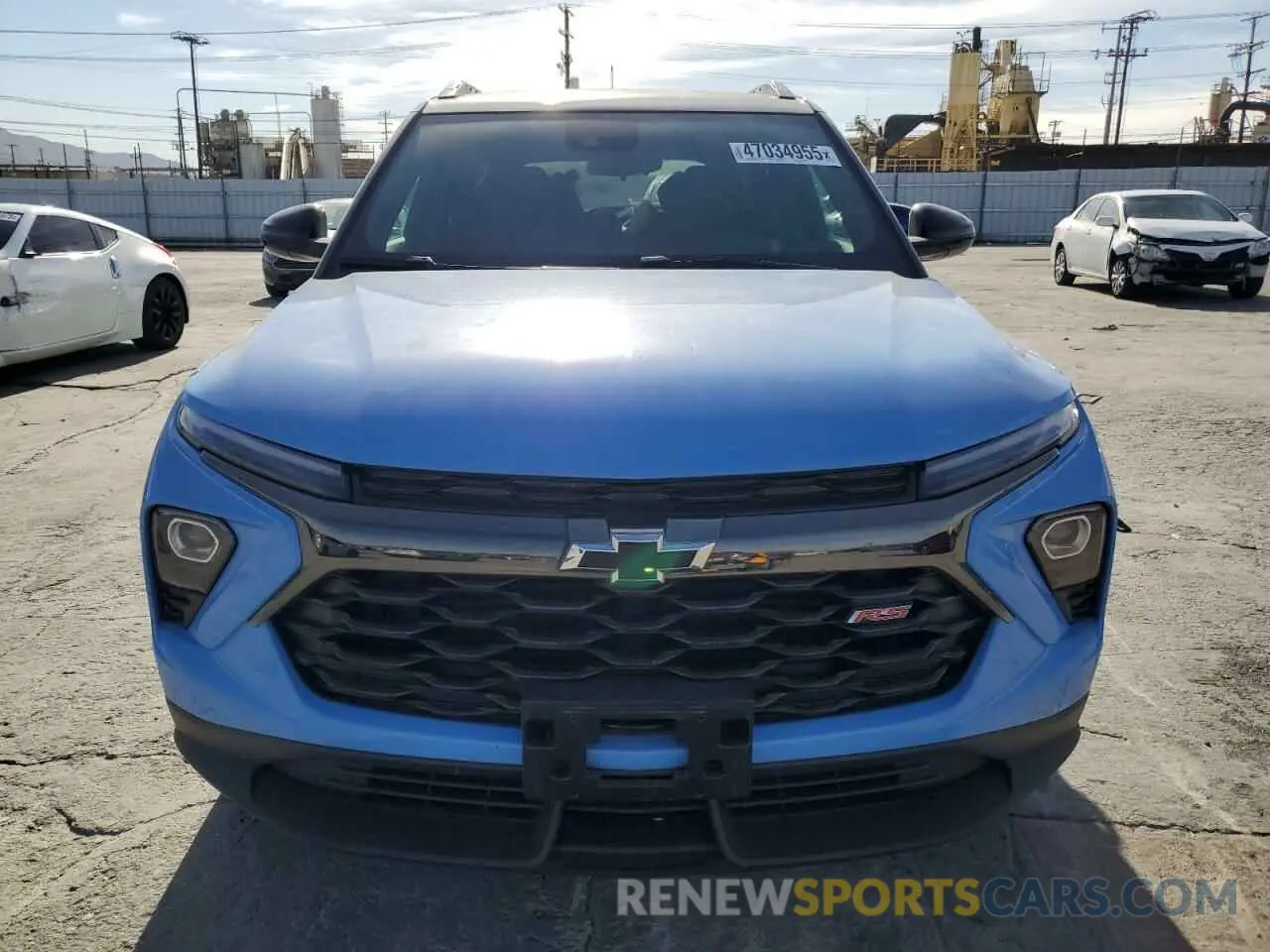 5 fotografías del automóvil dañado KL79MTSL1RB068360 CHEVROLET TRAILBLZR 2024