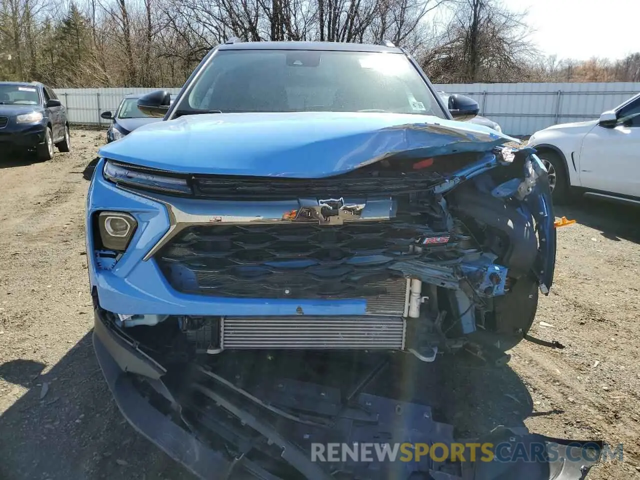 5 fotografías del automóvil dañado KL79MUSL1RB063696 CHEVROLET TRAILBLZR 2024