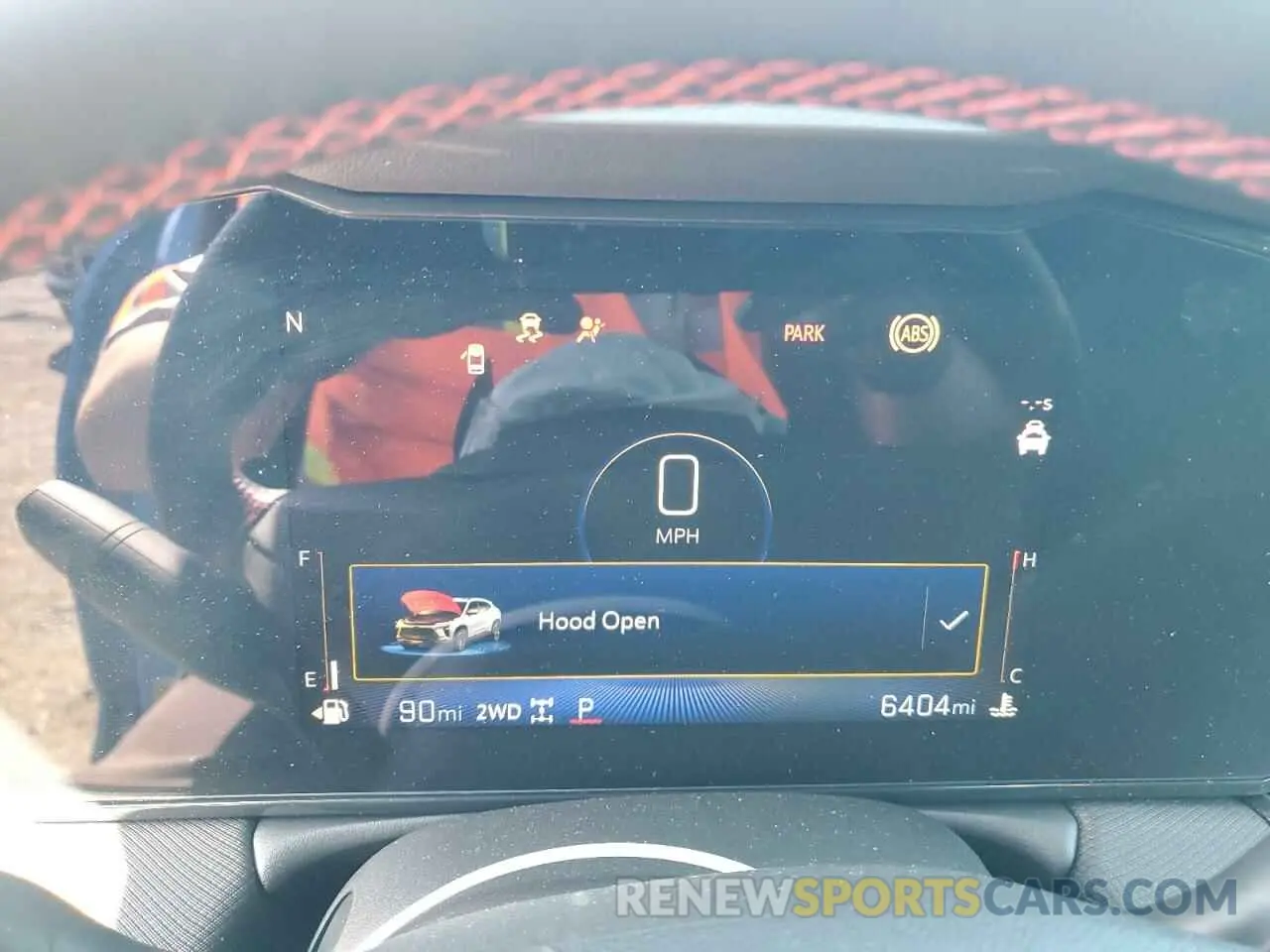 9 fotografías del automóvil dañado KL79MUSL1RB063696 CHEVROLET TRAILBLZR 2024