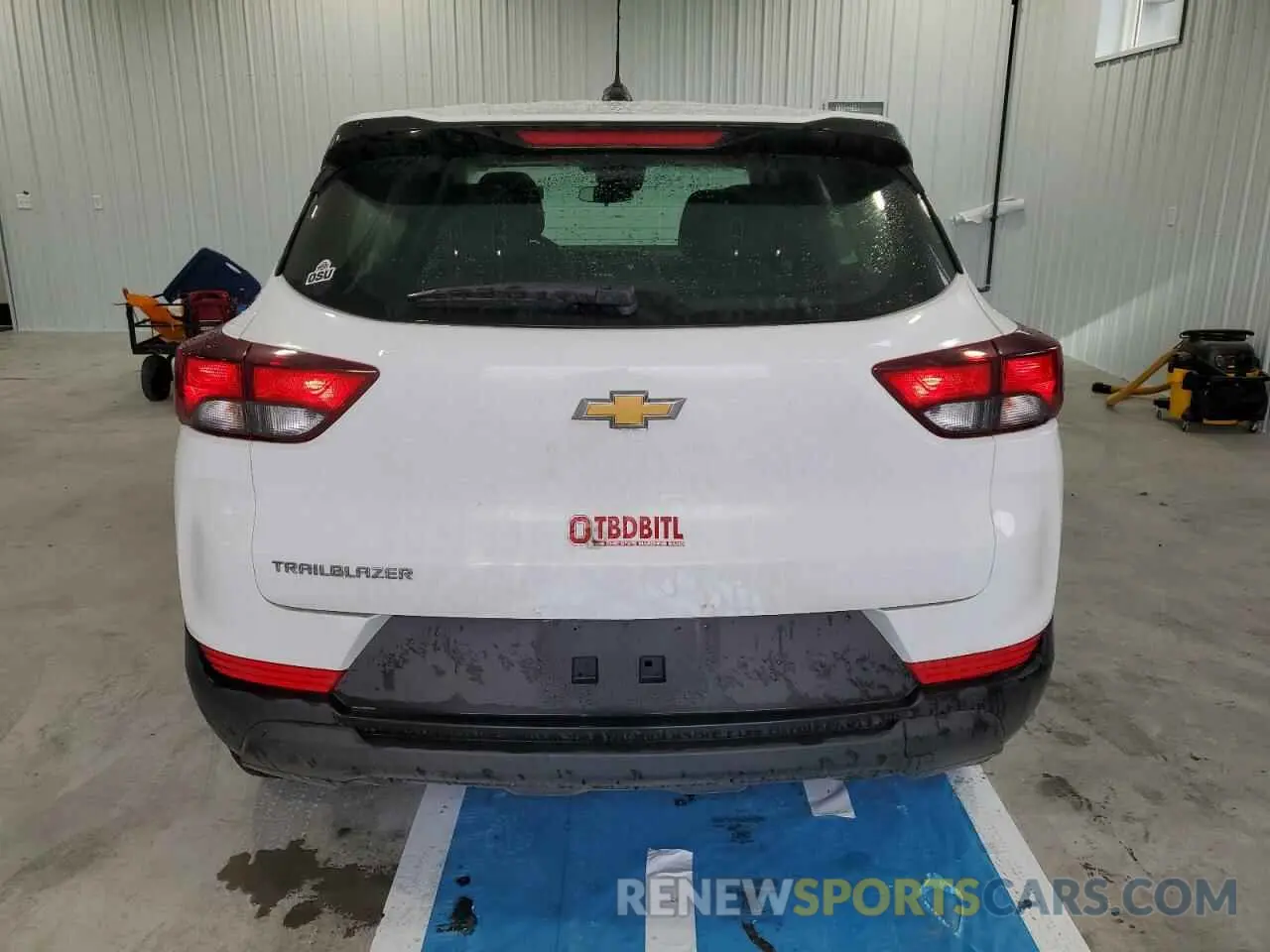 6 fotografías del automóvil dañado KL79MMSP1SB001613 CHEVROLET TRAILBLZR 2025