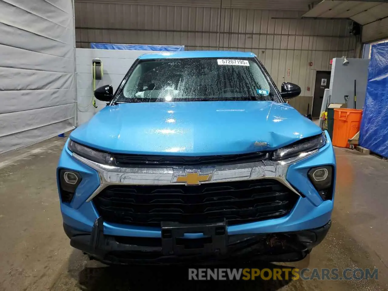 5 fotografías del automóvil dañado KL79MNSL1SB078016 CHEVROLET TRAILBLZR 2025