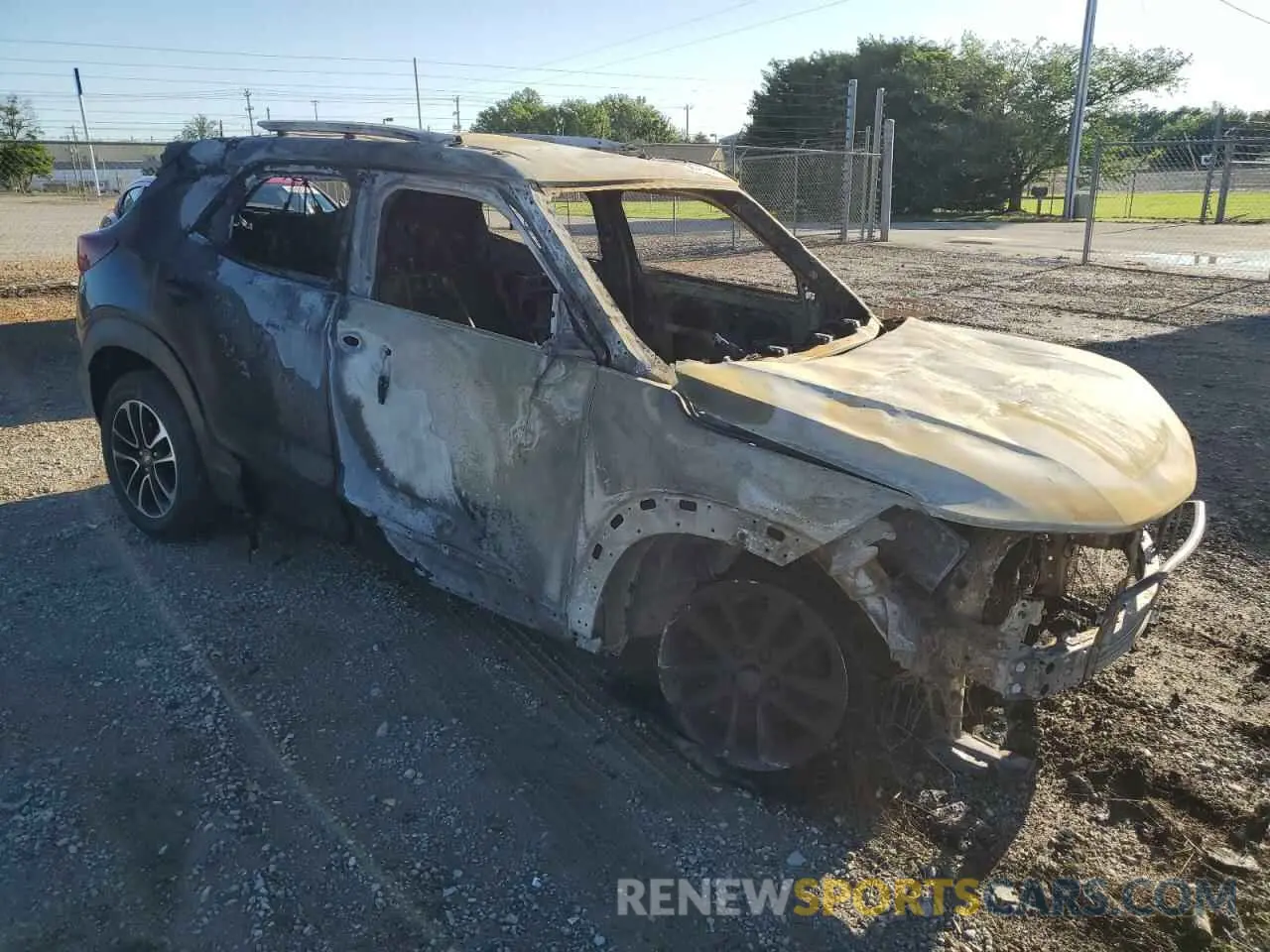 4 fotografías del automóvil dañado KL79MPSL6SB007745 CHEVROLET TRAILBLZR 2025