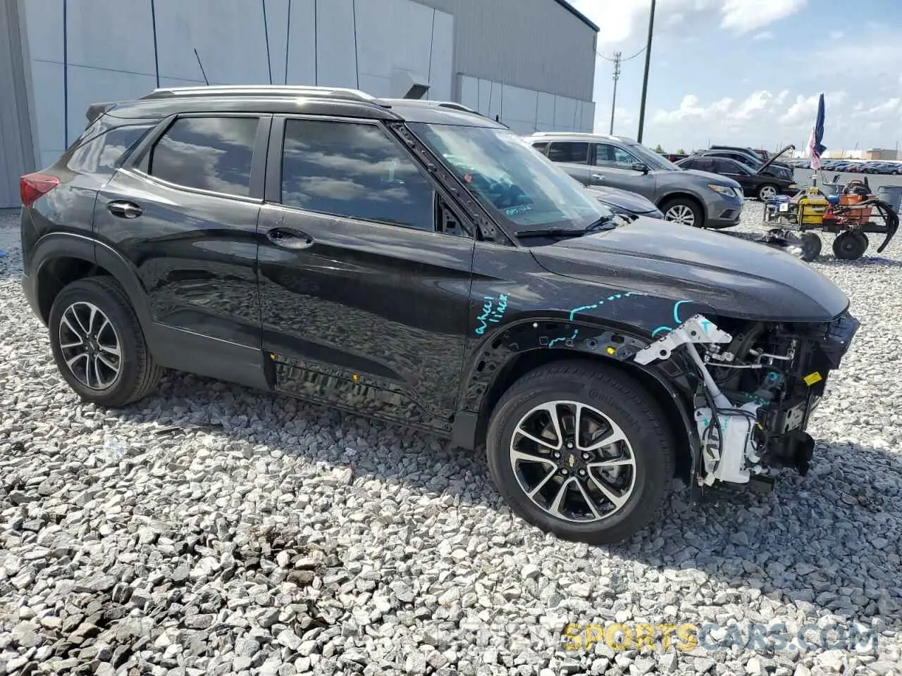 4 fotografías del automóvil dañado KL79MPSL7SB085807 CHEVROLET TRAILBLZR 2025