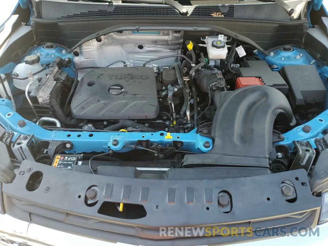 11 fotografías del automóvil dañado KL79MPSLXSB013130 CHEVROLET TRAILBLZR 2025