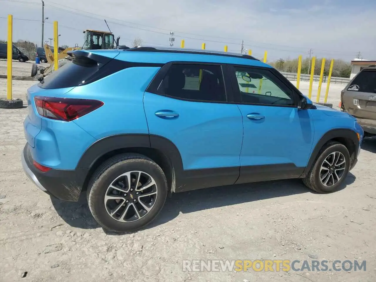 3 fotografías del automóvil dañado KL79MPSLXSB013130 CHEVROLET TRAILBLZR 2025