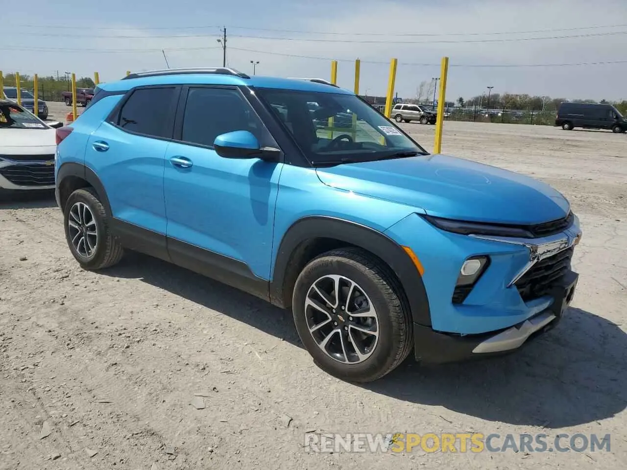4 fotografías del automóvil dañado KL79MPSLXSB013130 CHEVROLET TRAILBLZR 2025