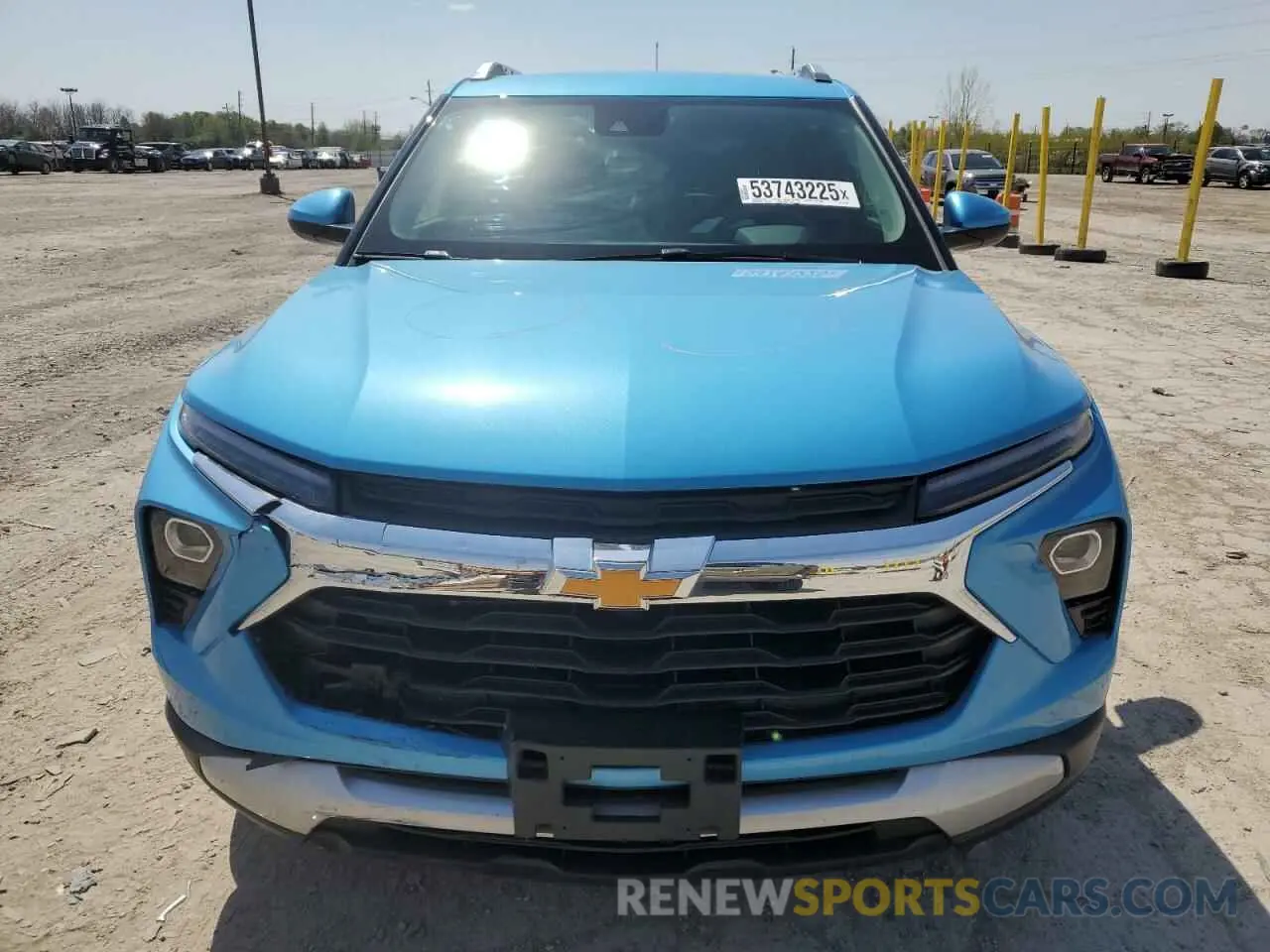 5 fotografías del automóvil dañado KL79MPSLXSB013130 CHEVROLET TRAILBLZR 2025