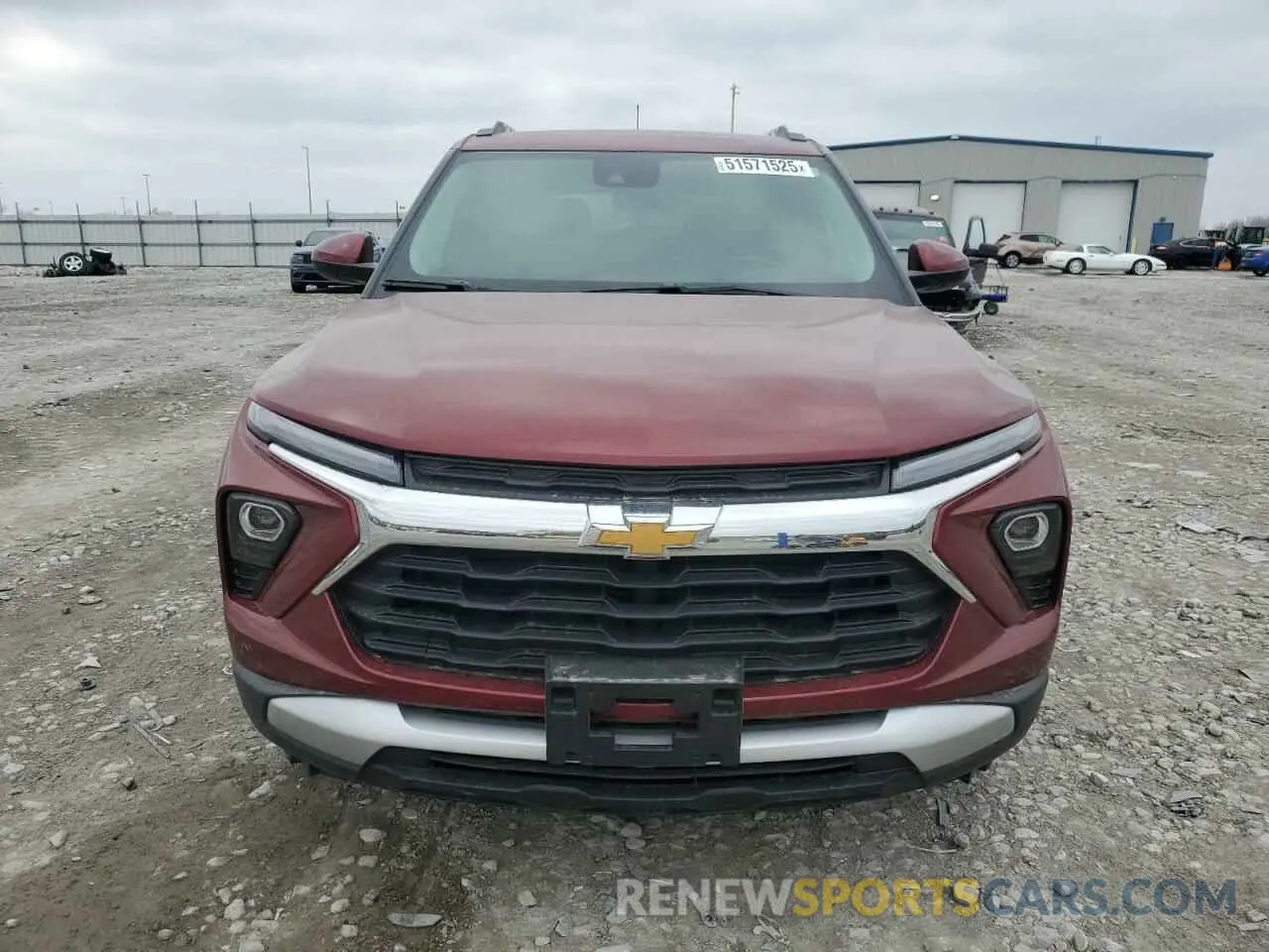 5 fotografías del automóvil dañado KL79MPSP1SB059447 CHEVROLET TRAILBLZR 2025