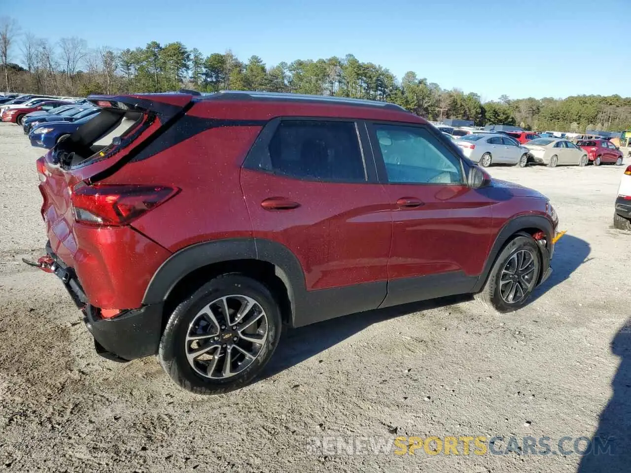 3 fotografías del automóvil dañado KL79MPSP3SB147013 CHEVROLET TRAILBLZR 2025