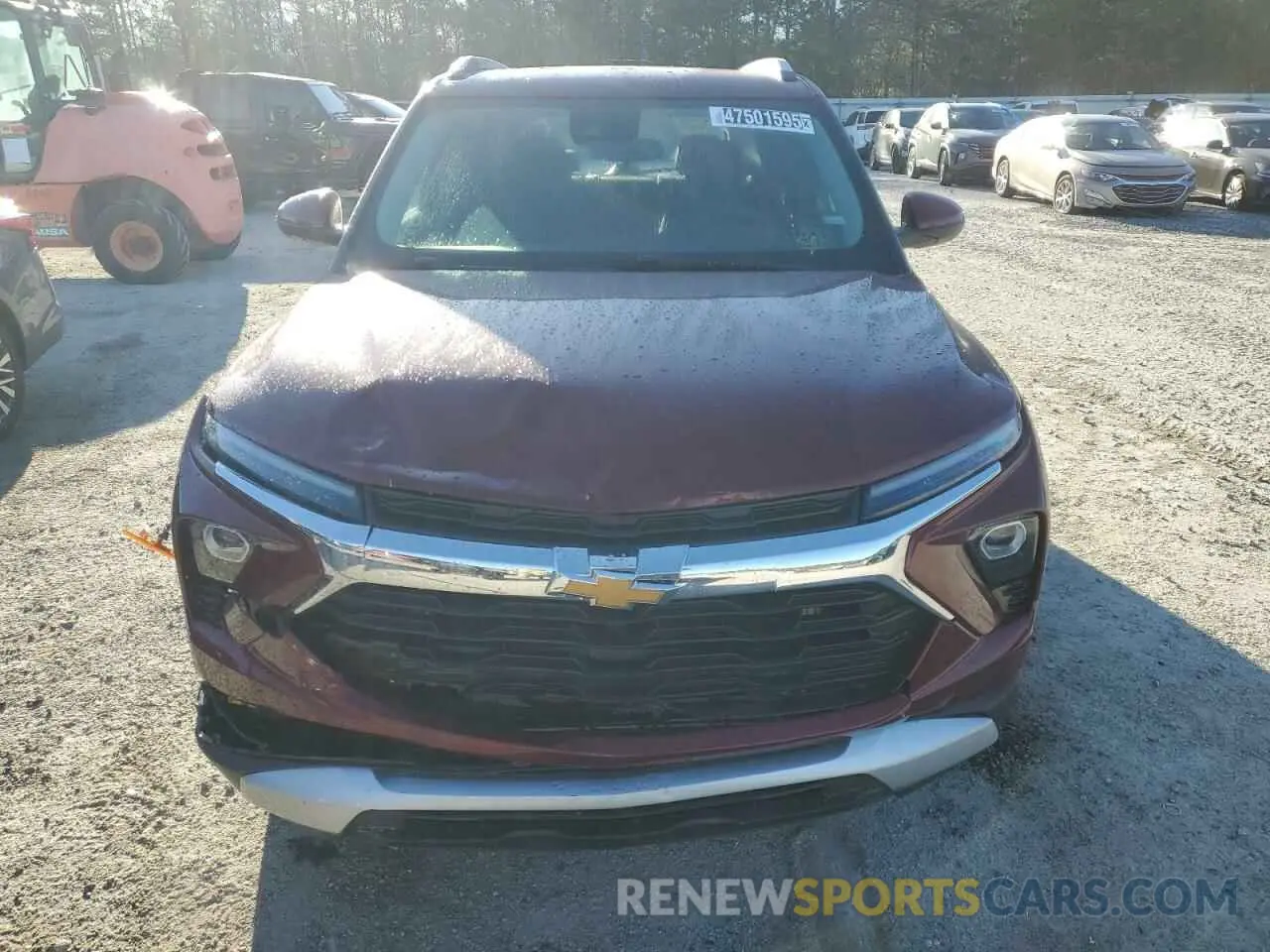 5 fotografías del automóvil dañado KL79MPSP3SB147013 CHEVROLET TRAILBLZR 2025