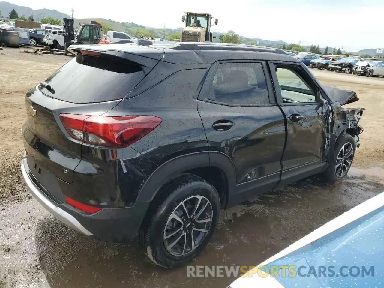 3 fotografías del automóvil dañado KL79MPSP8SB170223 CHEVROLET TRAILBLZR 2025