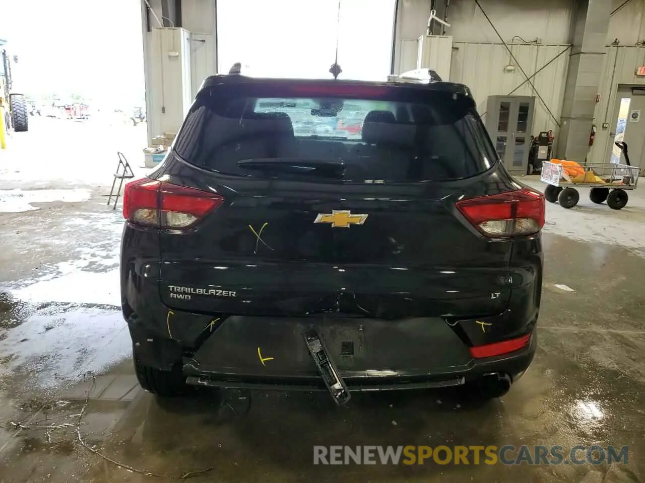 6 fotografías del automóvil dañado KL79MRSL5SB041980 CHEVROLET TRAILBLZR 2025
