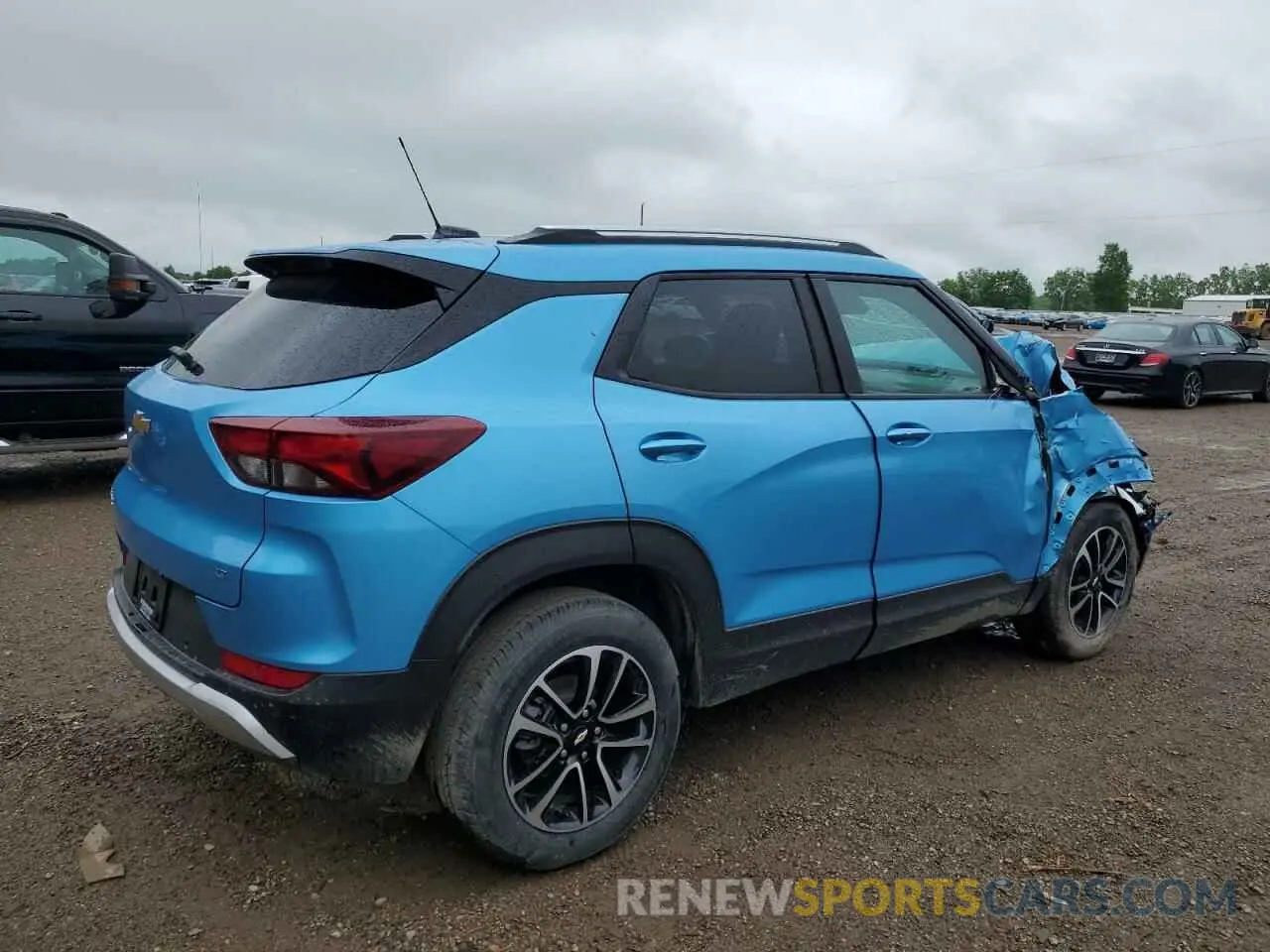 3 fotografías del automóvil dañado KL79MRSLXSB123705 CHEVROLET TRAILBLZR 2025