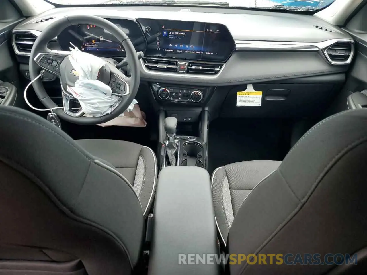 8 fotografías del automóvil dañado KL79MRSLXSB123705 CHEVROLET TRAILBLZR 2025