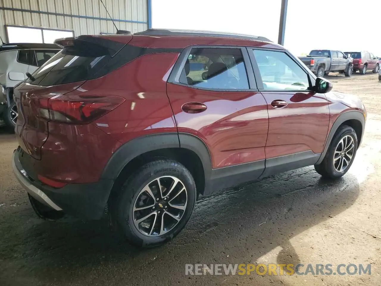 3 fotografías del automóvil dañado KL79MRSLXSB190806 CHEVROLET TRAILBLZR 2025