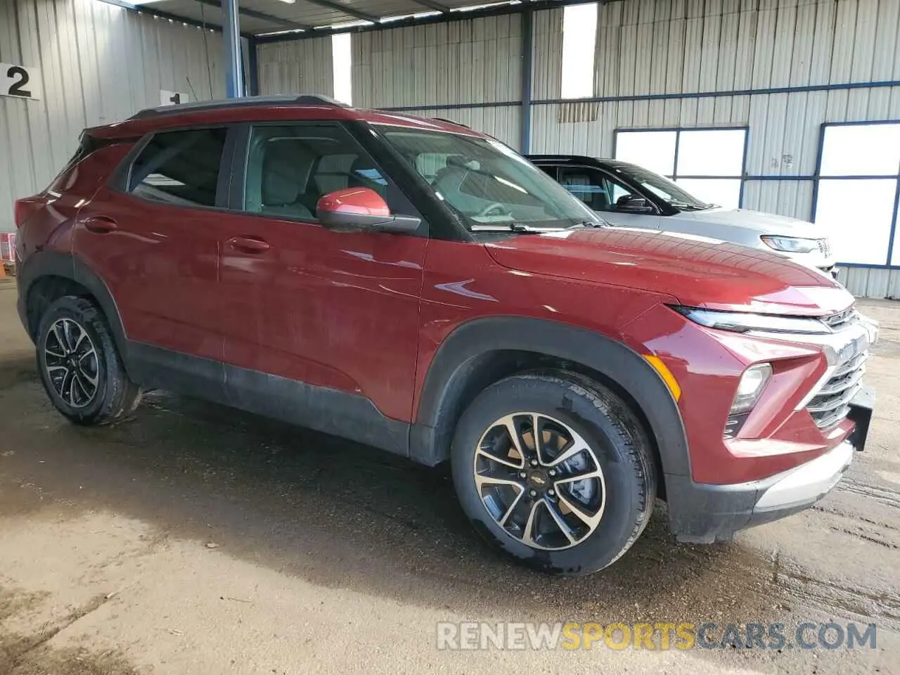 4 fotografías del automóvil dañado KL79MRSLXSB190806 CHEVROLET TRAILBLZR 2025