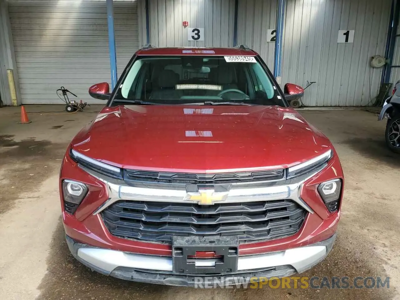 5 fotografías del automóvil dañado KL79MRSLXSB190806 CHEVROLET TRAILBLZR 2025