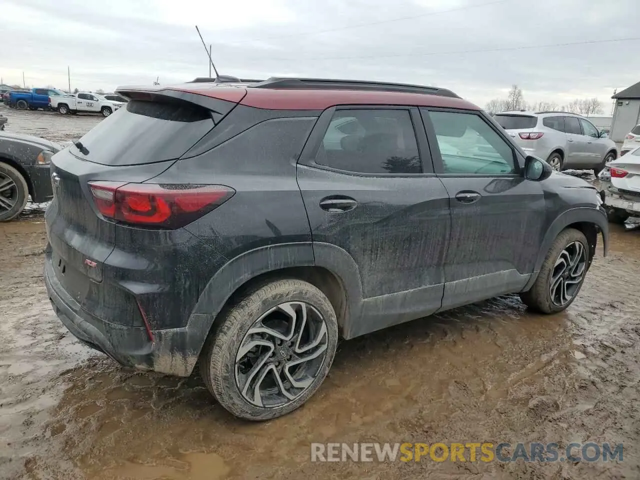 3 fotografías del automóvil dañado KL79MTSL0SB067965 CHEVROLET TRAILBLZR 2025