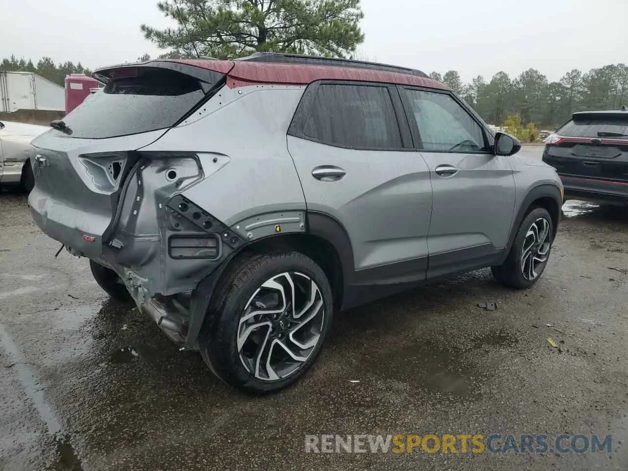 3 fotografías del automóvil dañado KL79MTSL4SB097096 CHEVROLET TRAILBLZR 2025