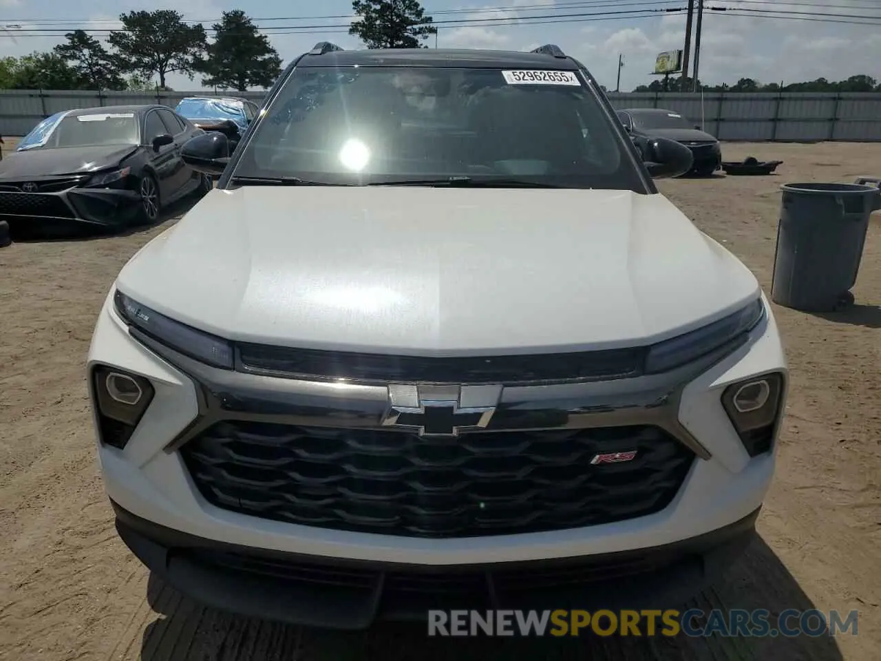 5 fotografías del automóvil dañado KL79MTSLXSB079105 CHEVROLET TRAILBLZR 2025