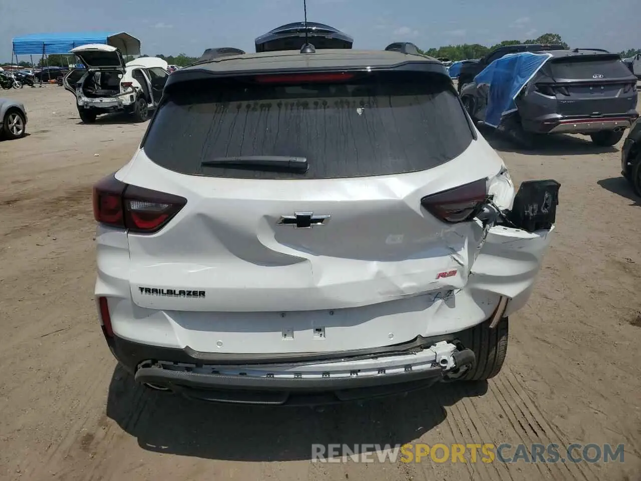 6 fotografías del automóvil dañado KL79MTSLXSB079105 CHEVROLET TRAILBLZR 2025