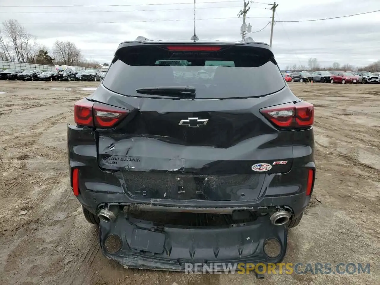6 fotografías del automóvil dañado KL79MUSL6SB084257 CHEVROLET TRAILBLZR 2025