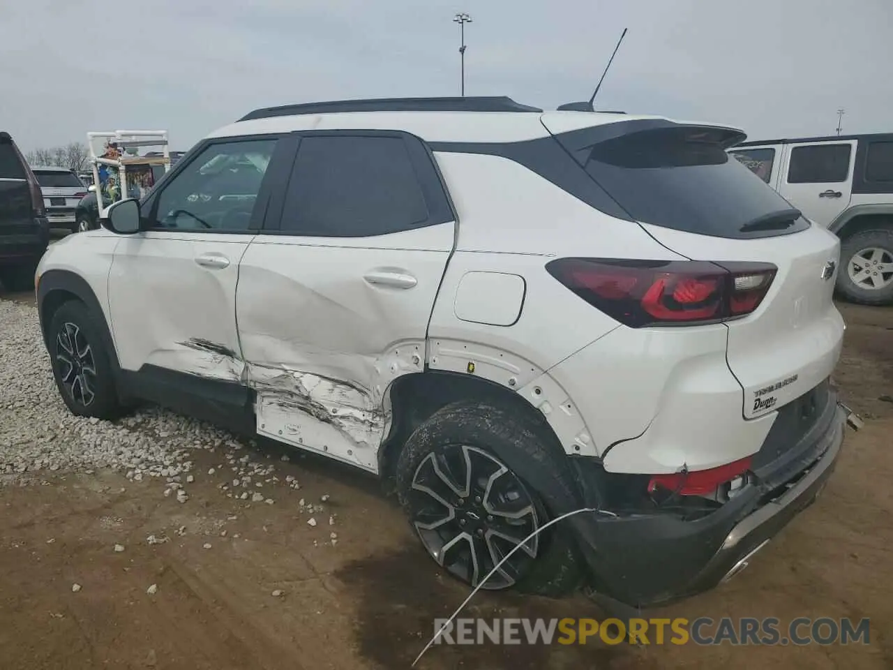 2 fotografías del automóvil dañado KL79MVSL3SB018139 CHEVROLET TRAILBLZR 2025