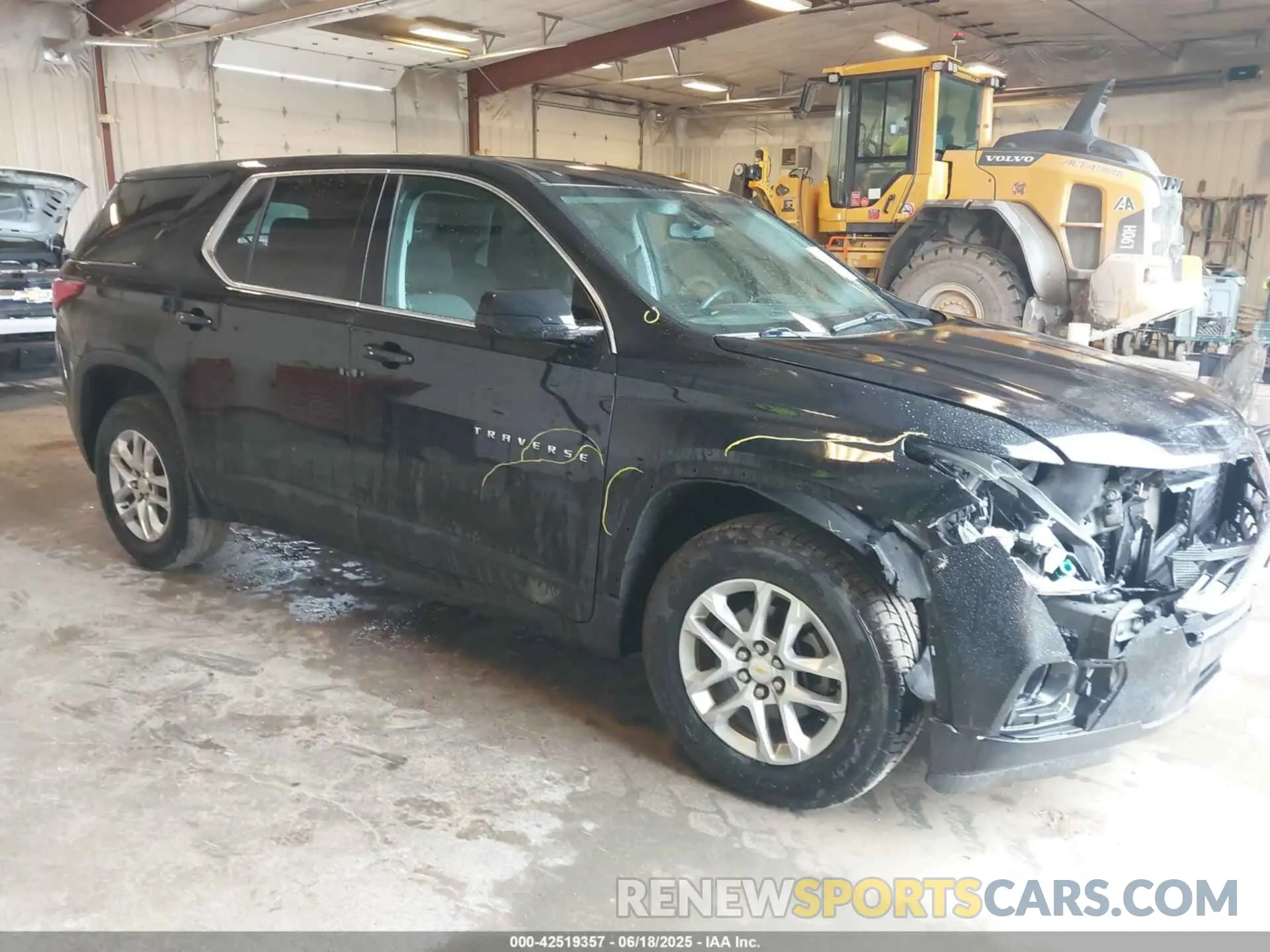 1 fotografías del automóvil dañado 1GNERFKW3KJ130679 CHEVROLET TRAVERSE 2019