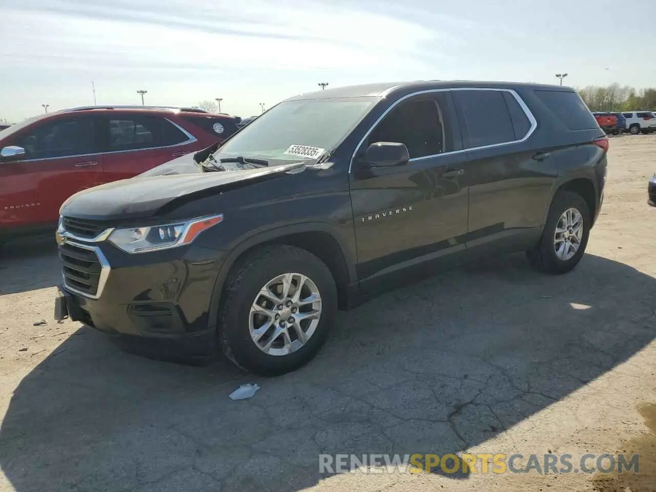 1 fotografías del automóvil dañado 1GNERFKW4KJ303612 CHEVROLET TRAVERSE 2019