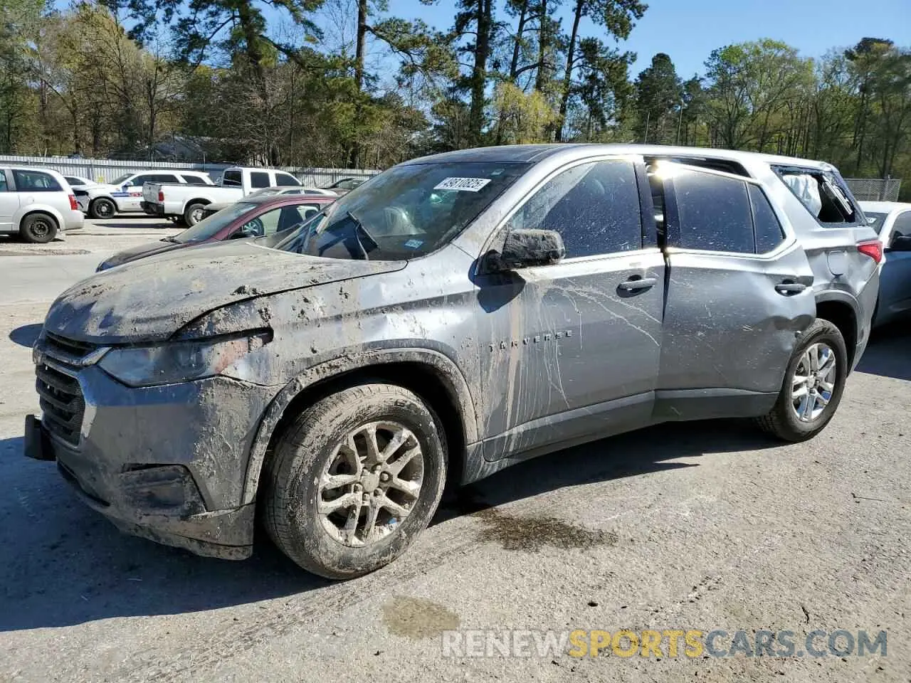 1 fotografías del automóvil dañado 1GNERFKW5KJ250497 CHEVROLET TRAVERSE 2019