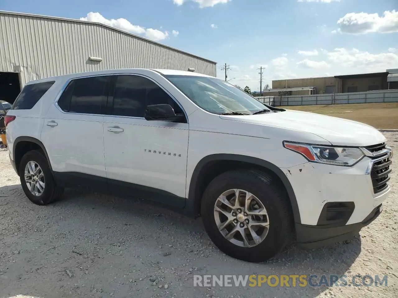 4 fotografías del automóvil dañado 1GNERFKW6KJ137772 CHEVROLET TRAVERSE 2019