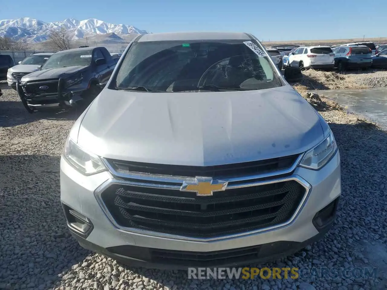 5 fotografías del automóvil dañado 1GNERFKW6KJ165765 CHEVROLET TRAVERSE 2019