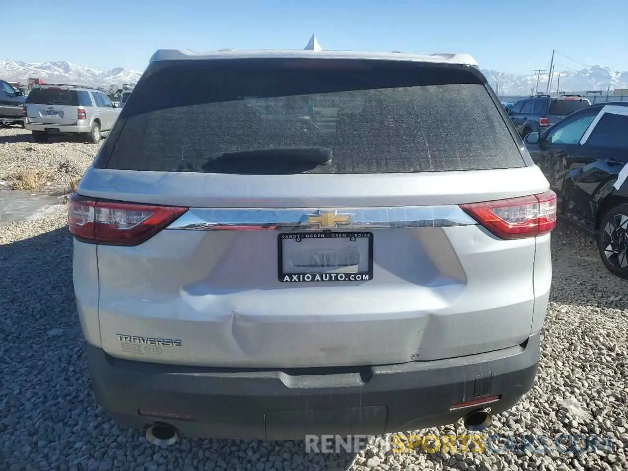 6 fotografías del automóvil dañado 1GNERFKW6KJ165765 CHEVROLET TRAVERSE 2019