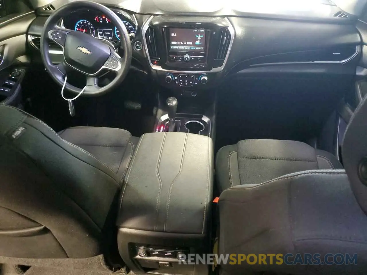 8 fotografías del automóvil dañado 1GNERFKW6KJ308732 CHEVROLET TRAVERSE 2019