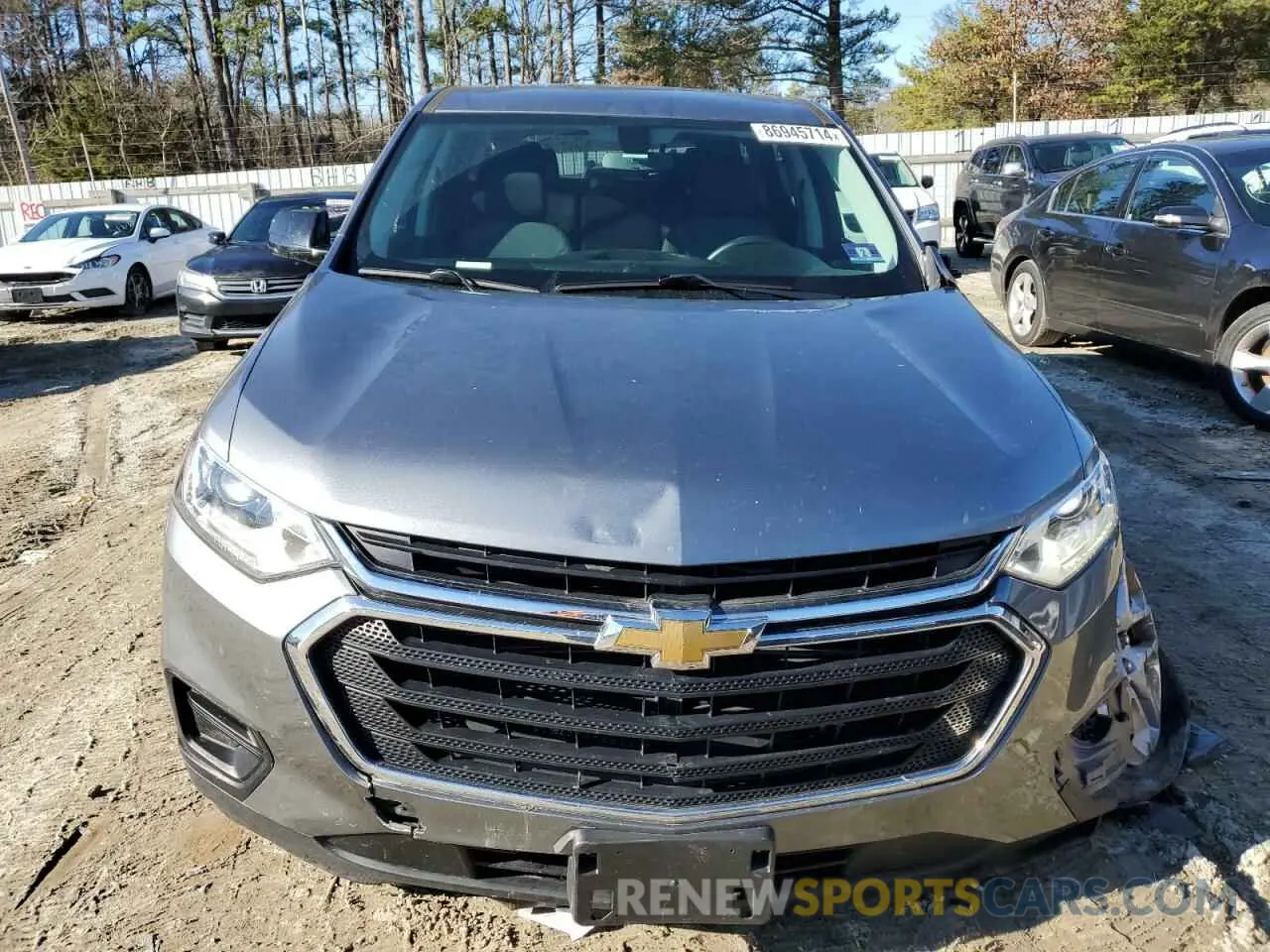 5 fotografías del automóvil dañado 1GNERFKW7KJ168738 CHEVROLET TRAVERSE 2019