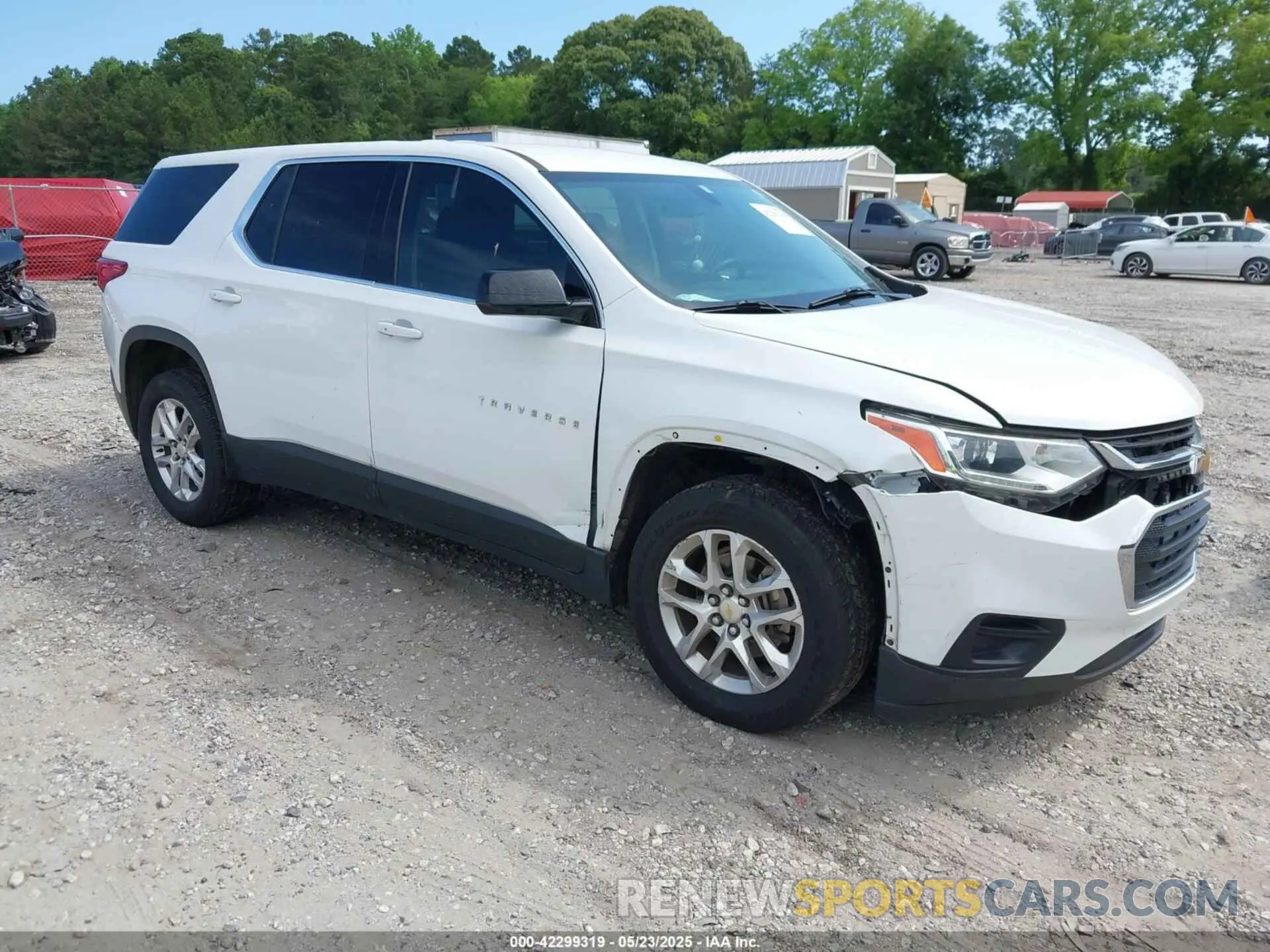 1 fotografías del automóvil dañado 1GNERFKW8KJ321367 CHEVROLET TRAVERSE 2019