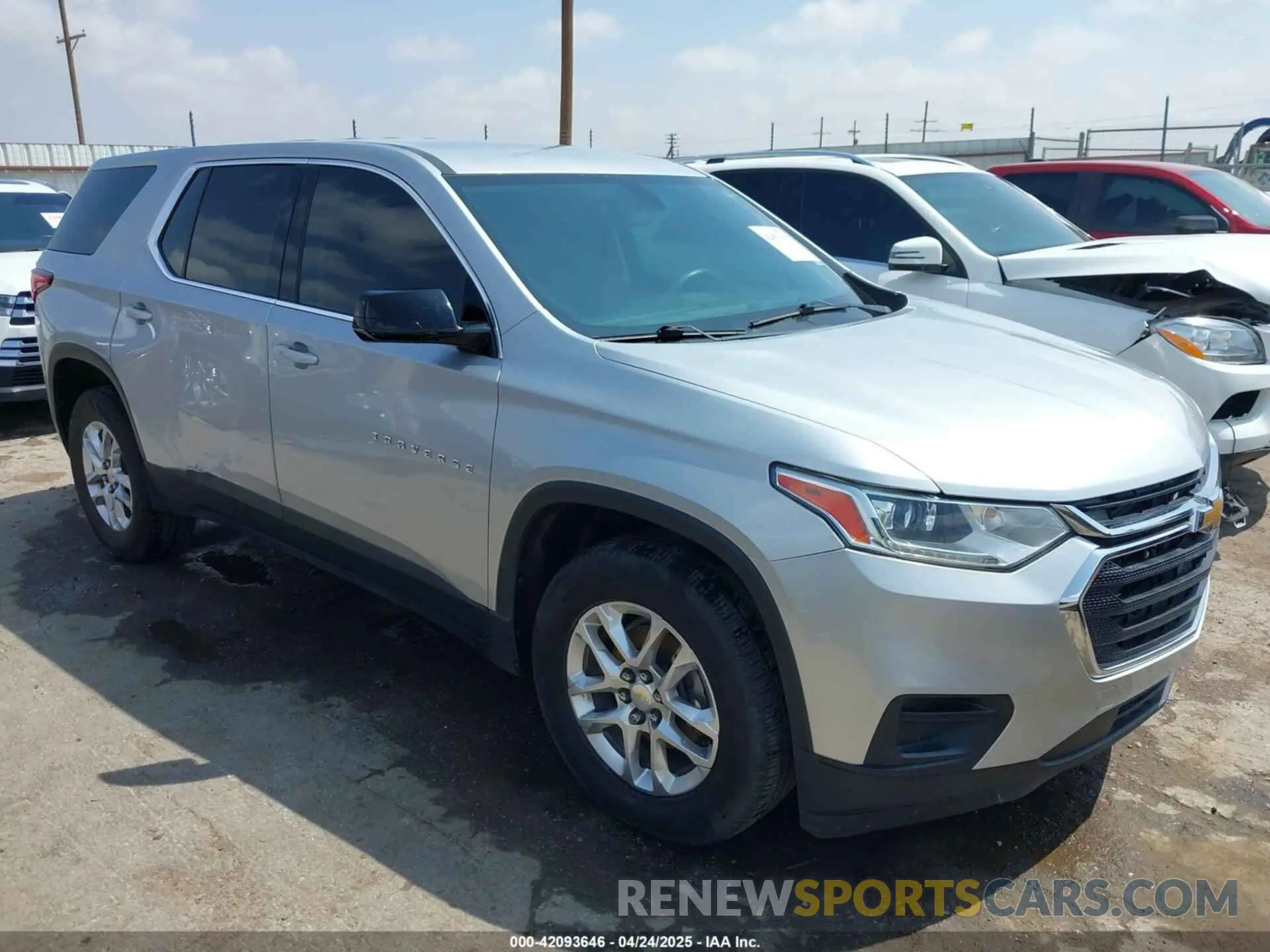 1 fotografías del automóvil dañado 1GNERFKW9KJ282188 CHEVROLET TRAVERSE 2019
