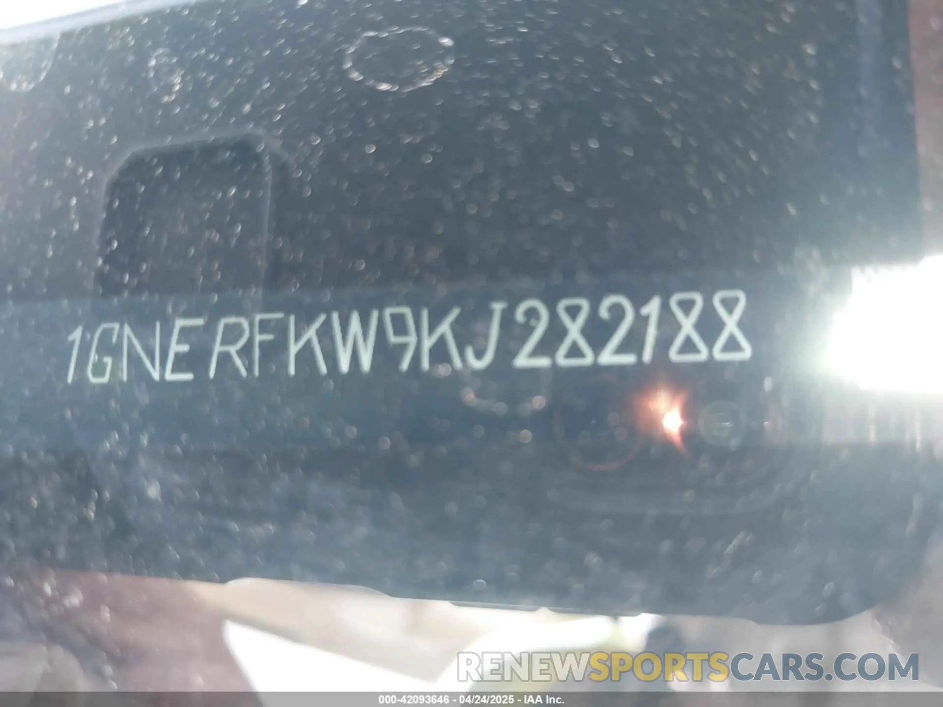 9 fotografías del automóvil dañado 1GNERFKW9KJ282188 CHEVROLET TRAVERSE 2019